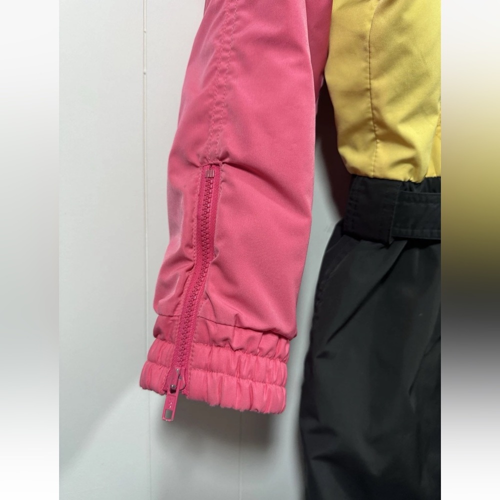 Mistral Ski Suit Snowsuit Sz 14 Big 80’ One Piece Post Modern Snow Color block - Picture 8 of 16